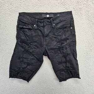 Jordan Craig Denim Shorts Mens Size 30 Black‎ Rebel Moto Twill Short
